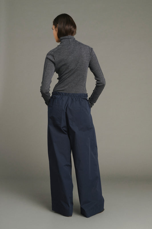 T-Shirt Lois - Anthracite Grey - Wool - Women