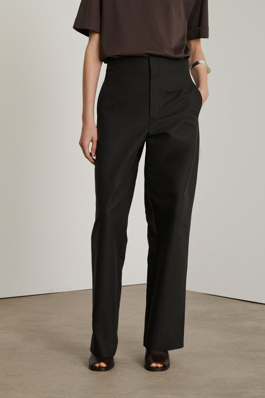 Blair trousers - Charcoal - Cotton - Women