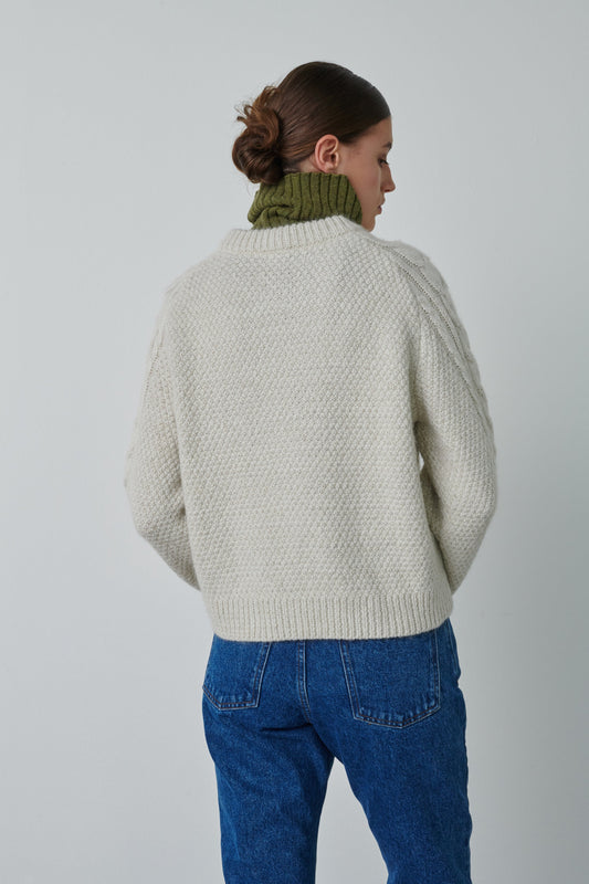 PULLOVER WANDO ECRU