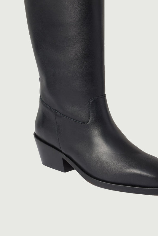 Bergam Boots - Black - Leather - Women