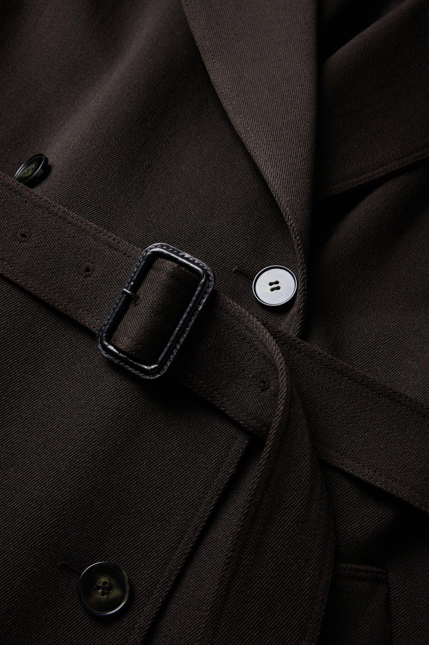 Lazare Coat - Ebony - Wool - Women