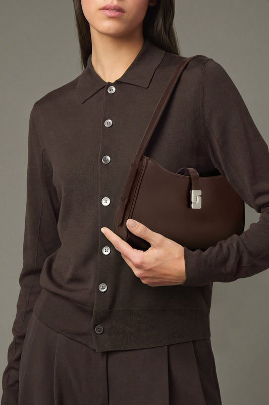 Bonnie bag - Chocolate box leather, S buckle - Soeur