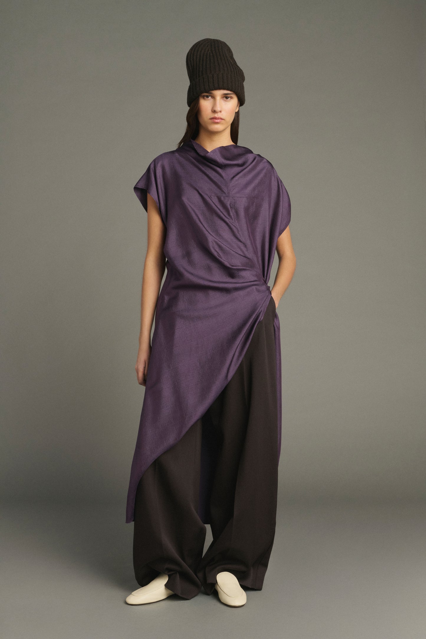 Foggia dress - Violet - Silk - Women
