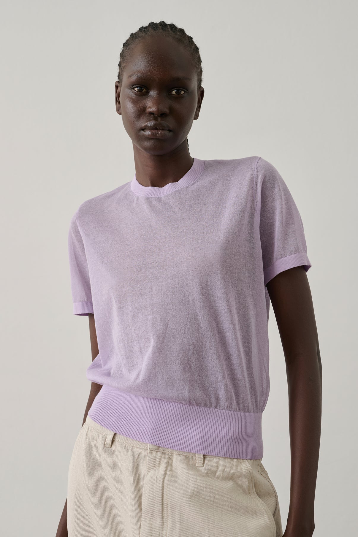 Dua pullover - Parme - Cotton - Women vue 2