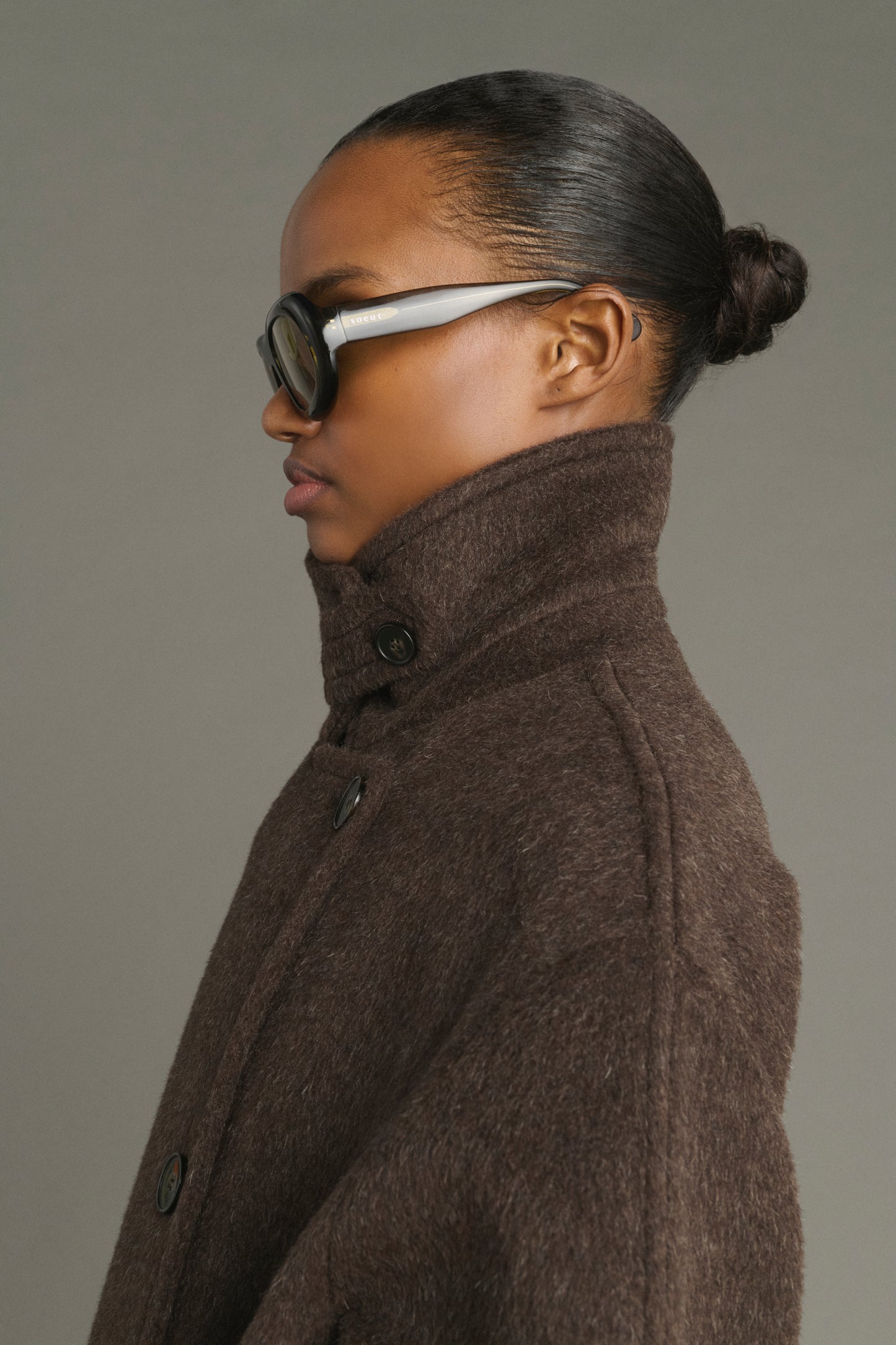 Jules coat – Brown – Wool – Women