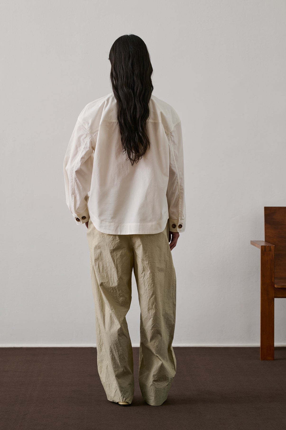 WHITE FELICITE BLOUSE vue 4