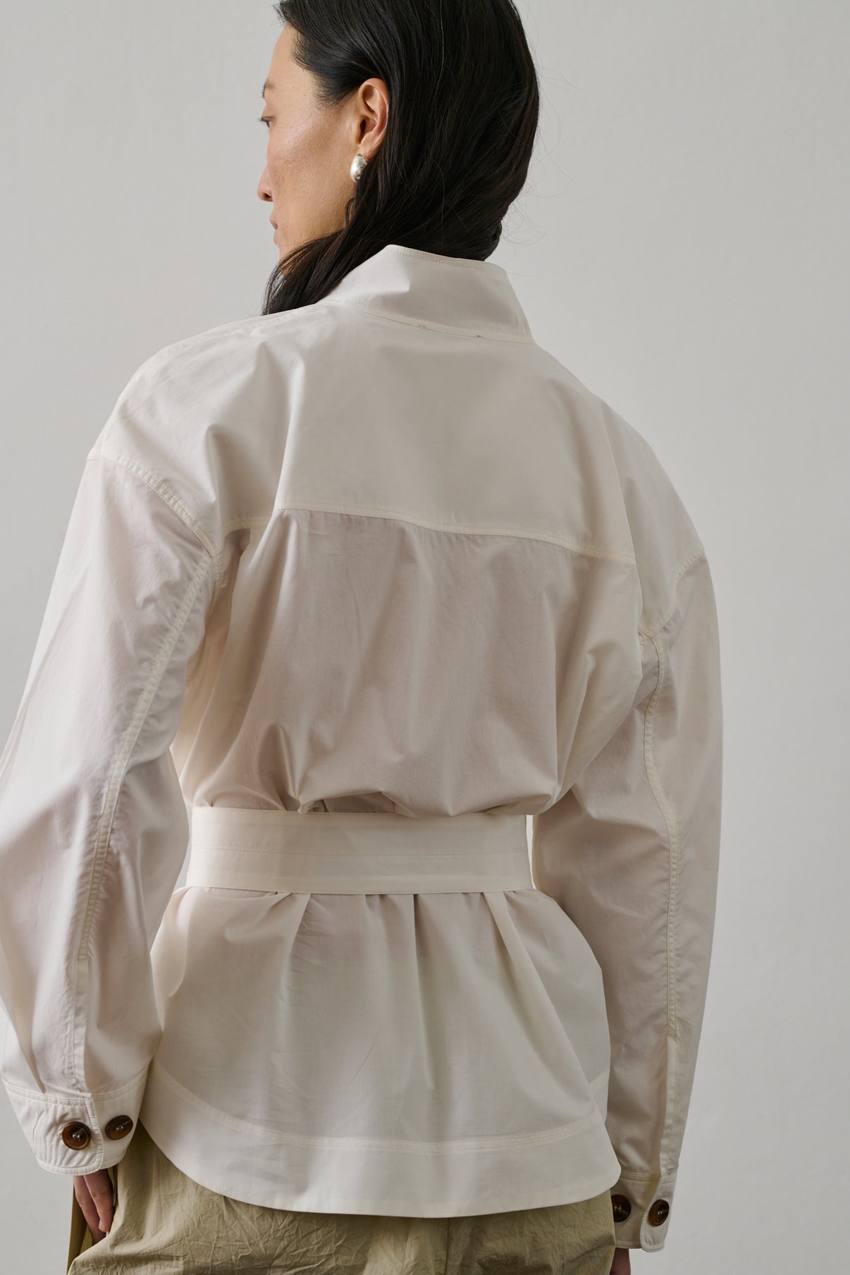 WHITE FELICITE BLOUSE vue 2