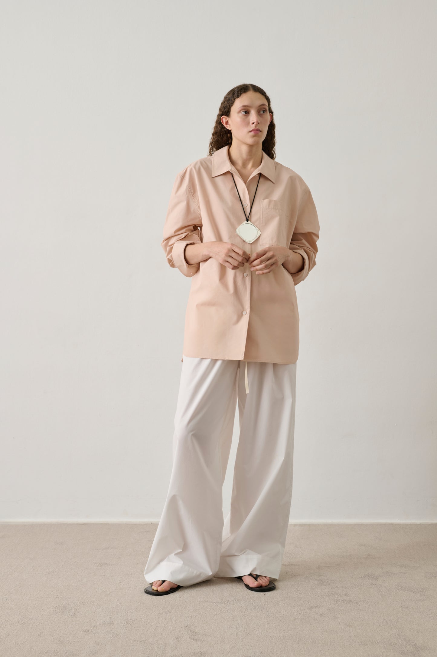 Chemise Itaque - Rose Blush - Coton - Femme