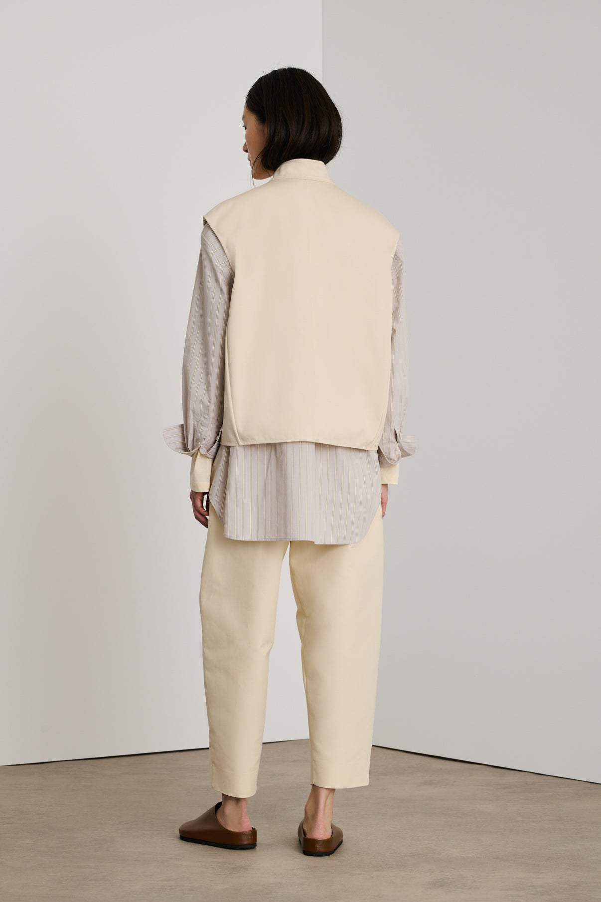 Blouson Adeline - Blanc Cassé - Coton - Femme vue 3