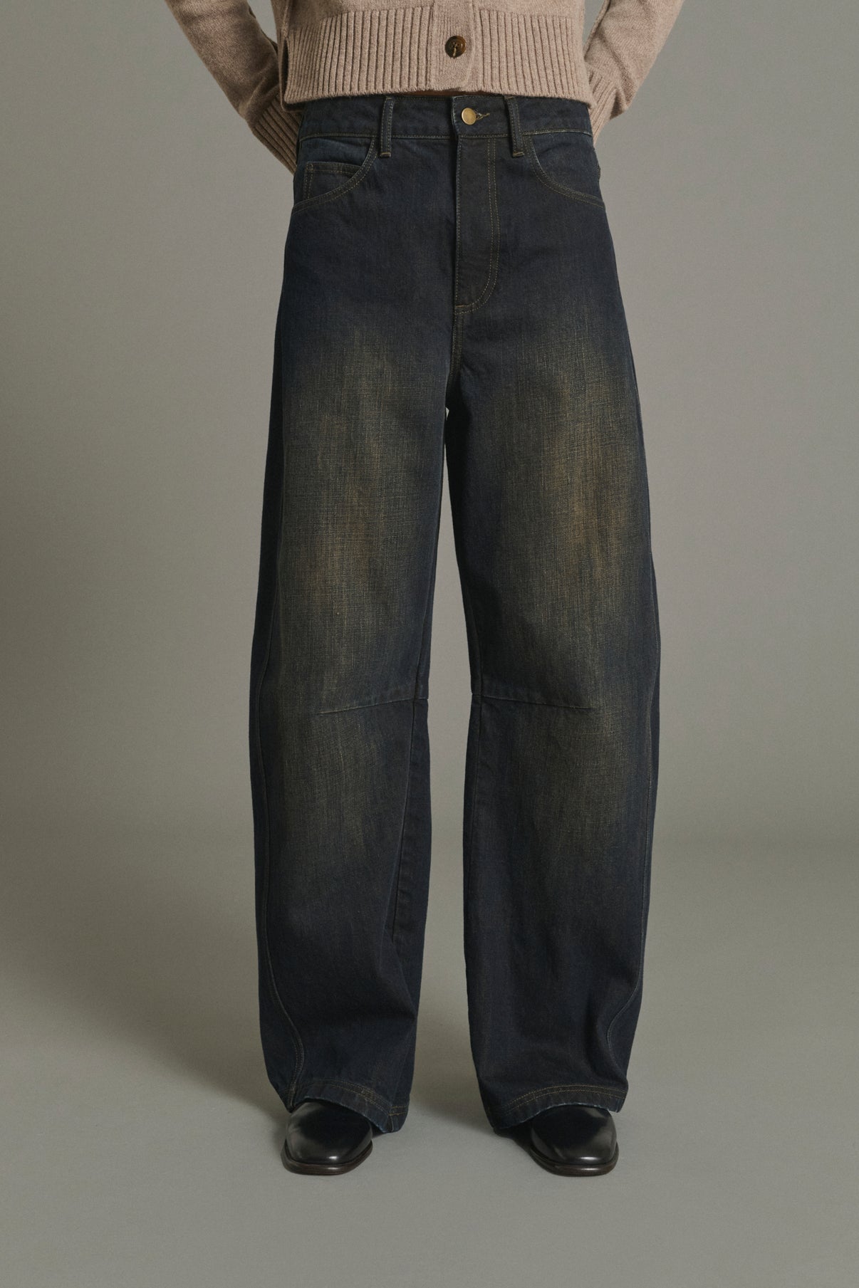 Jeans Eliott - Black - Coton - Women vue 3