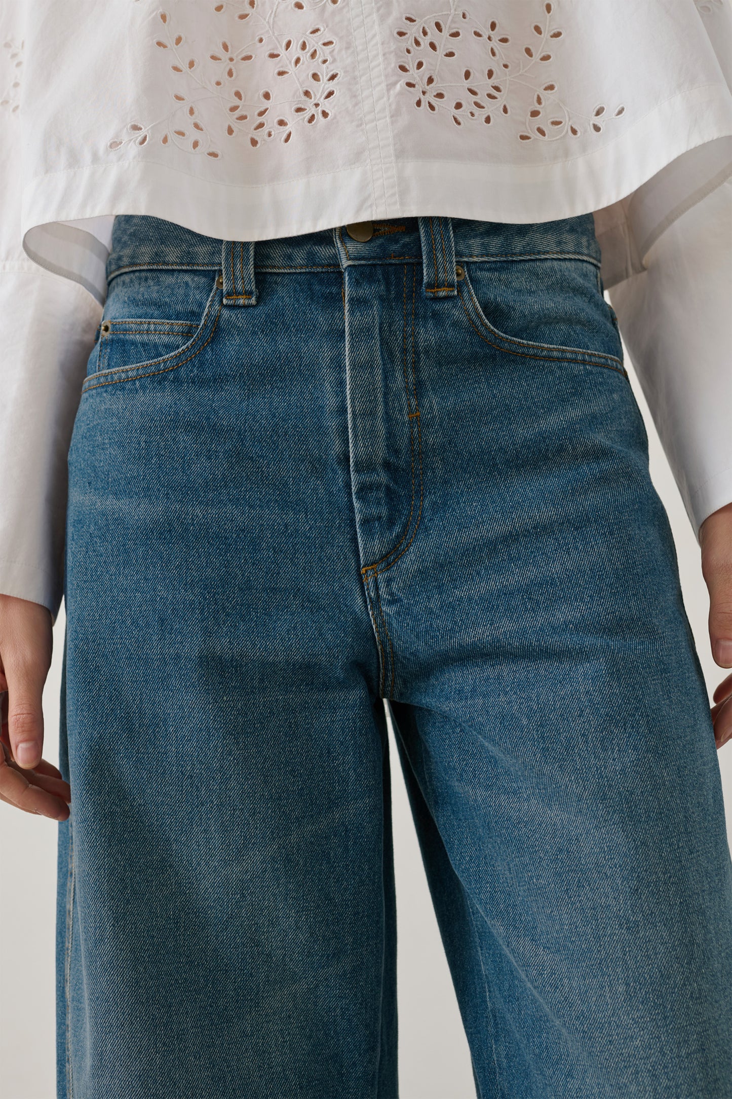 Jean Eliott - Bleu - Coton - Femme