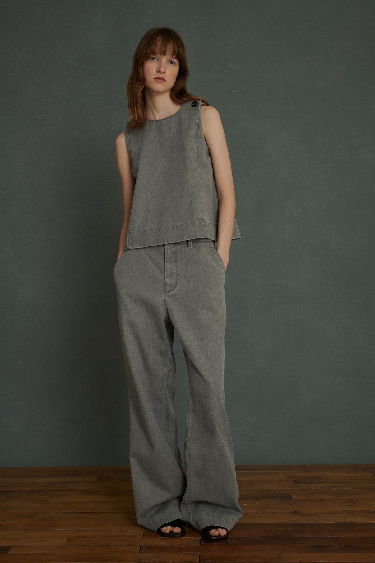 Chemise Aurore - Gris - Femme vue 3