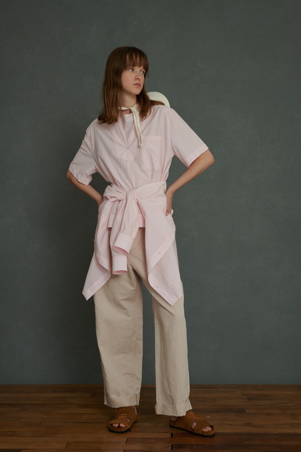 Chemise Alpilles - Rose Pâle  - Femme vue 4