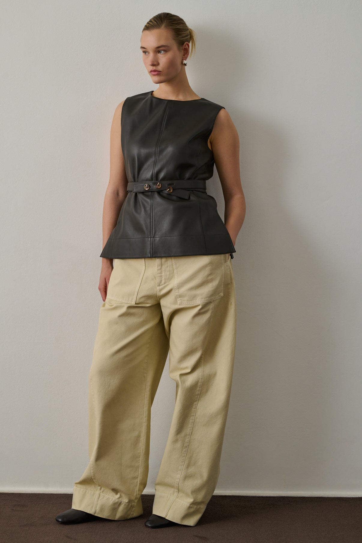 Top Chance - Marron Foncé - Cuir - Femme vue 6