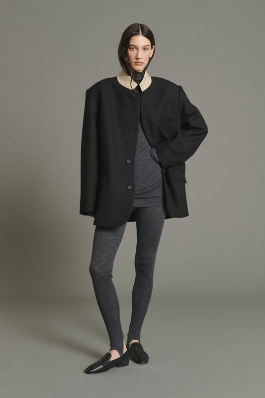 Loafers Nine - Black - Leather - Women