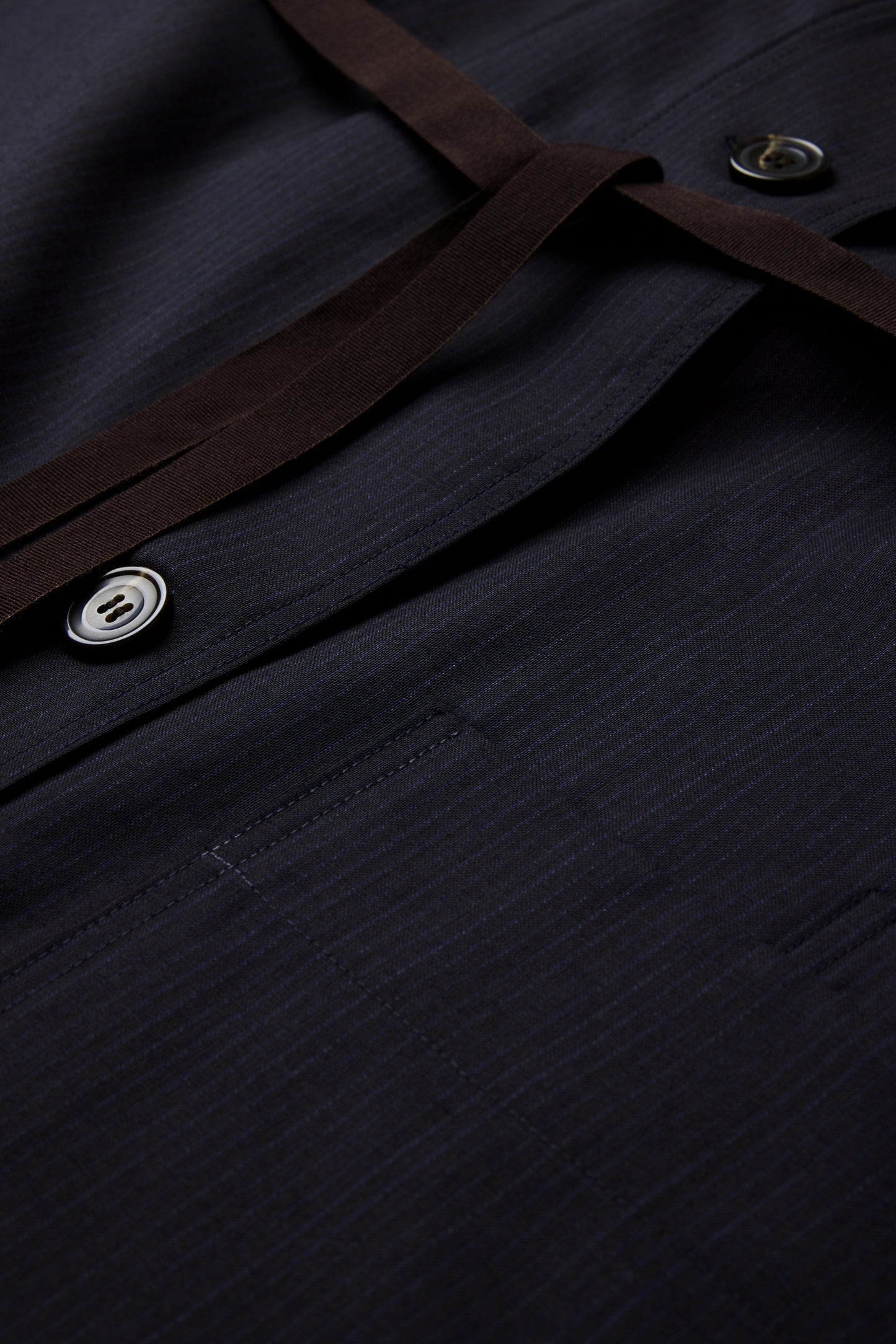 Helie Dress - Blue/Navy - Wool - Women